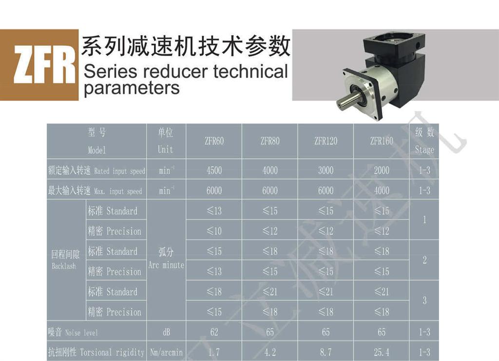 上海權(quán)立ZFR行星減速機(jī)型號(hào)